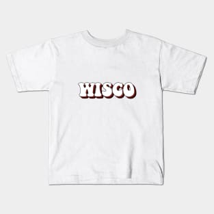 Wisco lettering Kids T-Shirt